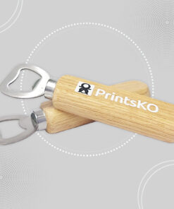 Wooden Bottle Opener with Handle