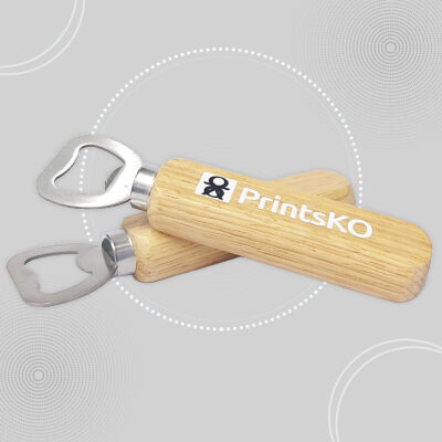 Wooden Bottle Opener with Handle