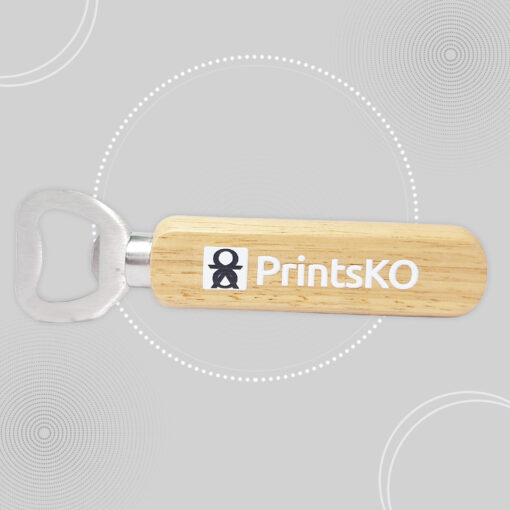 Wooden Bottle Opener with Handle - Image 4