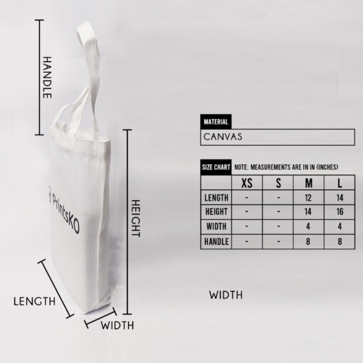 Canvas Expandable Sling Tote Bag - Image 2