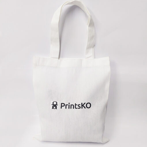 Canvas Flat Tote Bag - Image 3