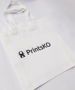 Canvas Flat Tote Bag