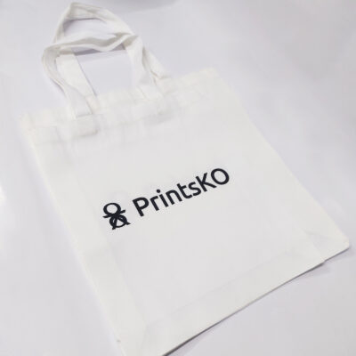 Canvas Flat Tote Bag