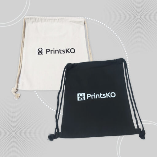 Canvas String Bag/ Back Pack - Image 3