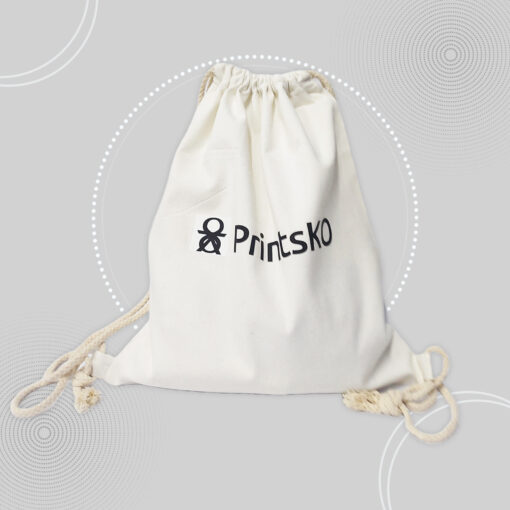 Canvas String Bag/ Back Pack - Image 7