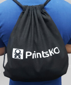 Canvas String Bag/ Back Pack