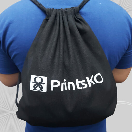Canvas String Bag/ Back Pack