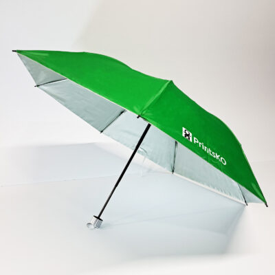 Manual Foldable Umbrella - Silver-Backing