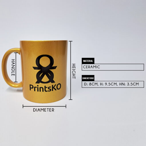Gold Mug - Image 2
