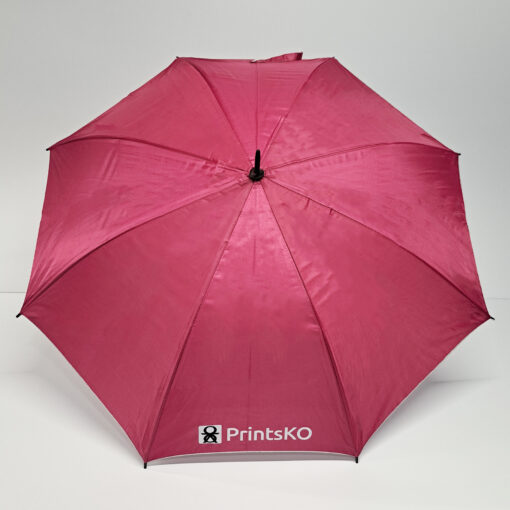 J-Handle Umbrella - Silver Backing - Image 3
