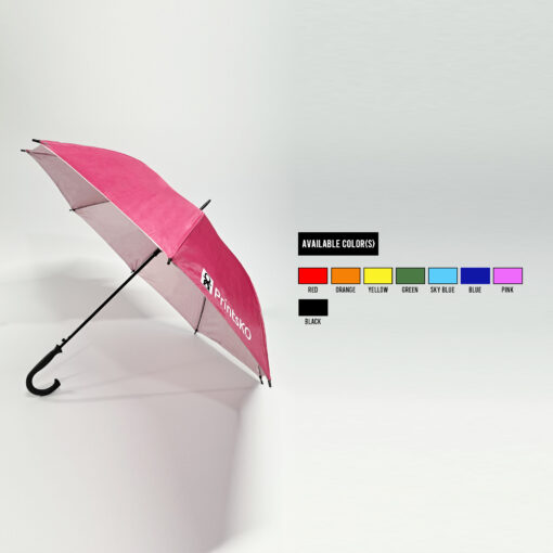 J-Handle Umbrella - Silver Backing - Image 2