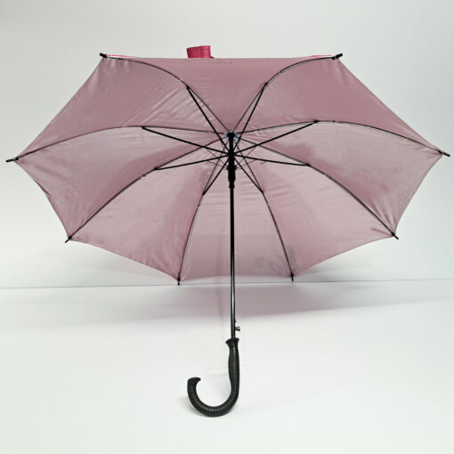 J-Handle Umbrella - Silver Backing - Image 4