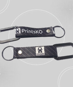 Polyester Keychain with Carabiner