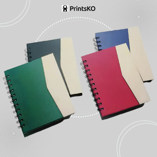 Magnetic Hard Bound Notebook Set with Sticky Notes and Pen - Image 5