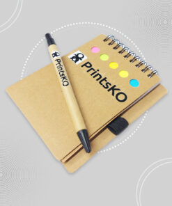 Notepad Set with Sticky Notes and Pen