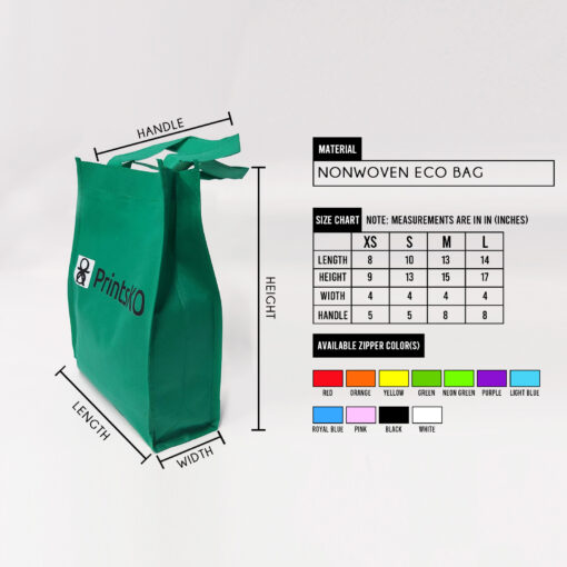 Nonwoven Expandable Sling Tote Bag - Image 2