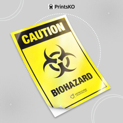 Reflective Stickers - Warning Signs