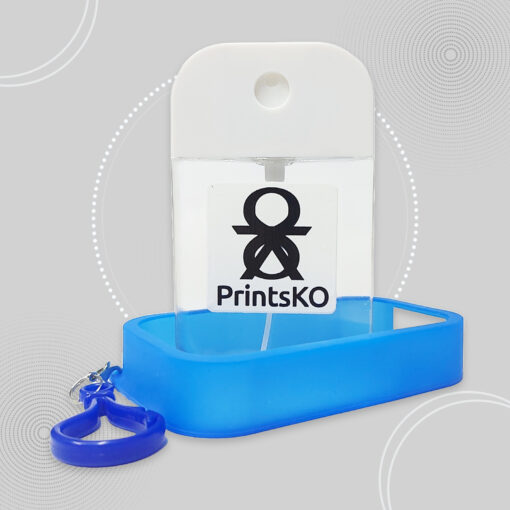 Spray Bottle With Keychain and Silicon Case (50ml) - Image 4