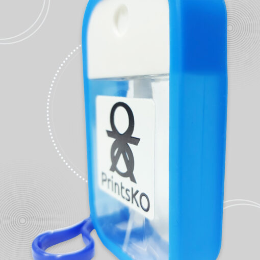 Spray Bottle With Keychain and Silicon Case (50ml) - Image 5