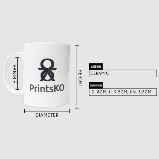 White Mug - Image 2