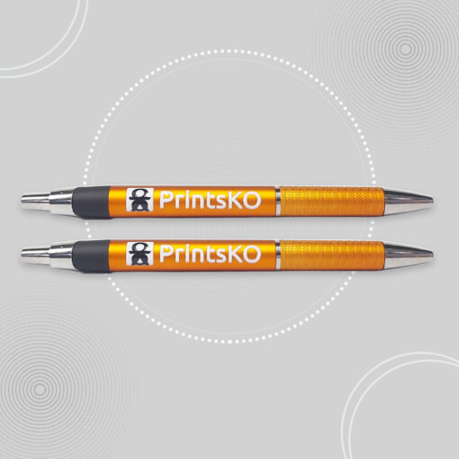 Grooved Handle Click Pen - Image 4