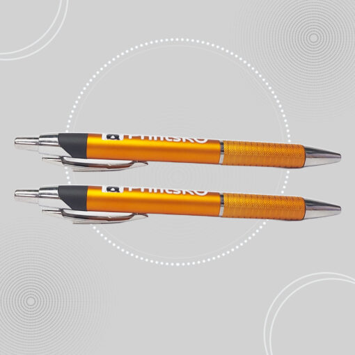 Grooved Handle Click Pen - Image 3