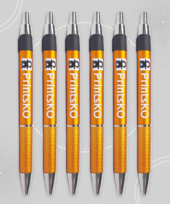 Grooved Handle Click Pen