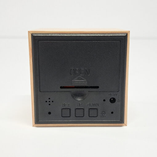 Wooden Desk Clock Cube - Image 5