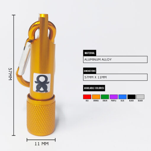 LED Flashlight Keychain - Image 2