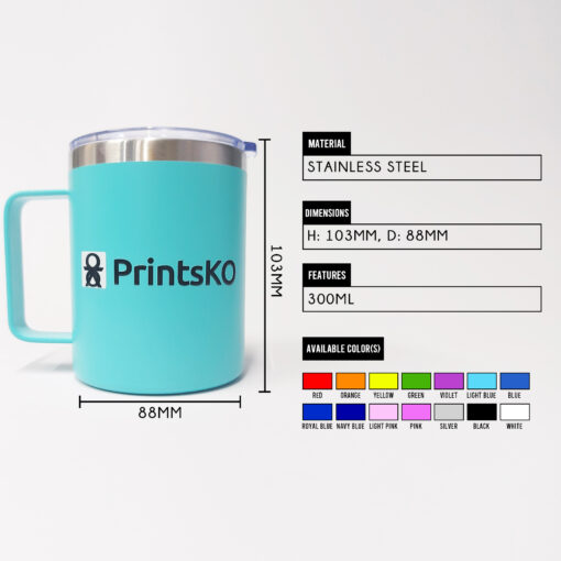 Insulated Mug with Lid - Image 2