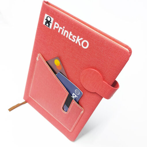 Organizer Notebook with Leather Cover - Image 3