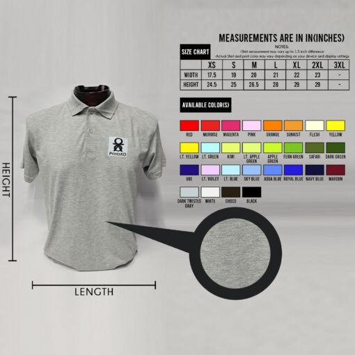 Polycotton Polo Shirt/ Collared Shirt (Softex) - Image 2