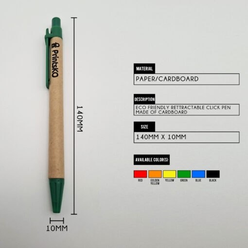 Paper Kraft Eco Ballpen - Image 2