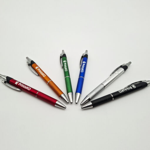 Grooved Handle Click Pen - Image 3