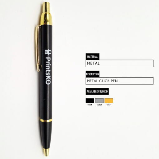 Executive Metal Click Pen - Image 2