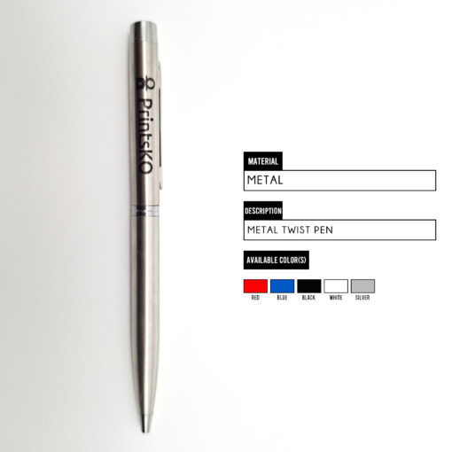 Executive Metal Twist Pen - Image 2