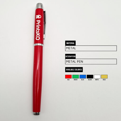 Executive Metal Pen with Removal Cap - Image 2