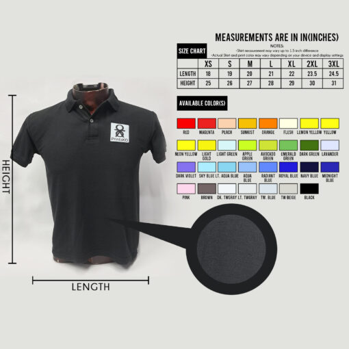 Honeycomb Polo Shirt/ Collared Shirt (Whistler) - Image 2