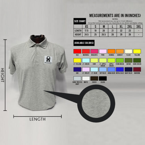 Polycotton Polo Shirt/ Collared Shirt (Softex) - Image 2