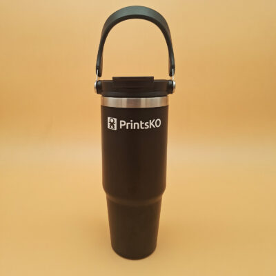 Double-walled Vacuum-Insulated Jug/Tumbler with Handle