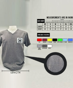 Alternative view of CVC/Polycotton V-Neck Shirt [Yalex]