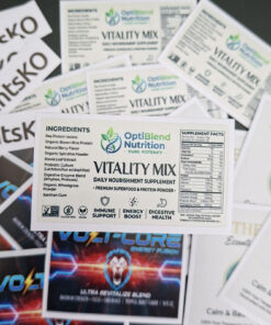 Product Labels - Bottle Label Stickers