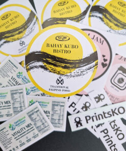 Product Labels - Food Label Stickers