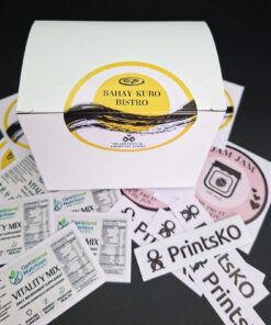 Alternative view of Product Labels - Food Label Stickers