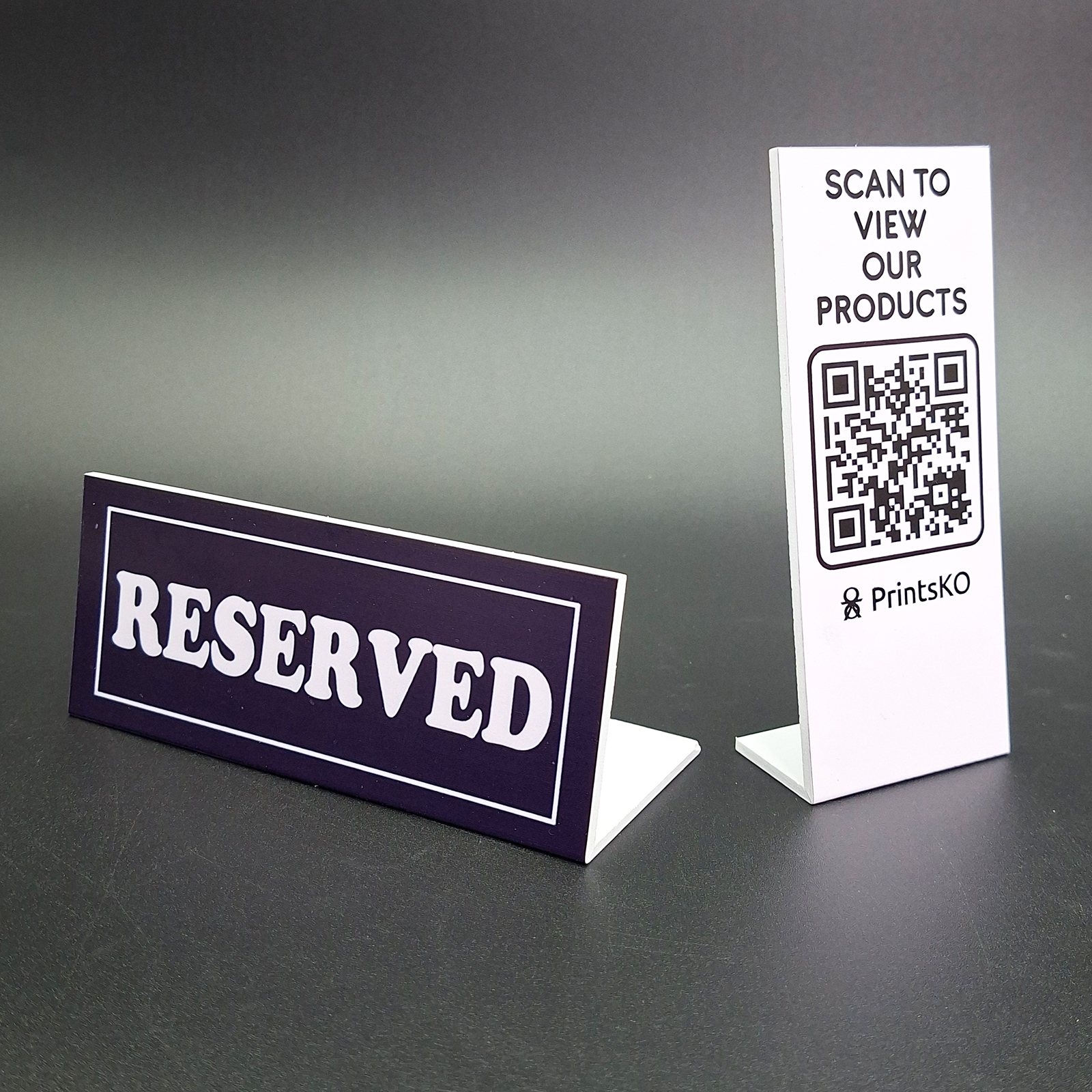 Table Top Sign